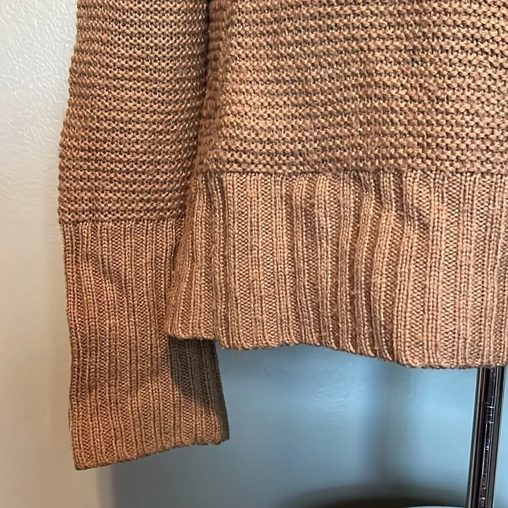 Banana Republic turtleneck sweater, tannish brown, womens size medium